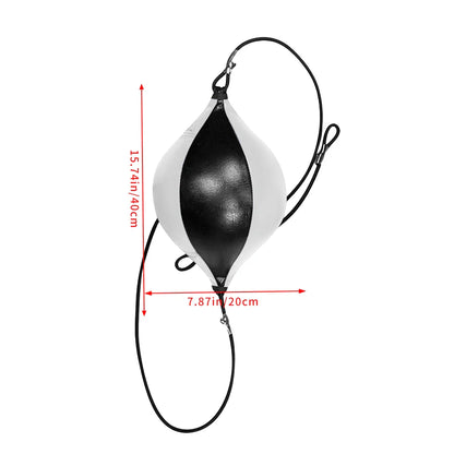 Double-End Reflex Bag & Pear Bag for Boxing Training
