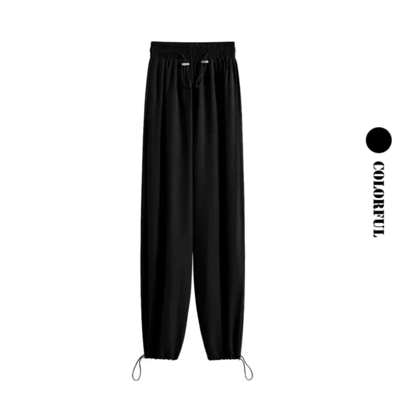 Women’s 2-Piece Yoga Set: Drawstring Top & Sweatpants