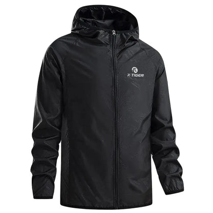 Windproof Jacket with Reflective Stripes