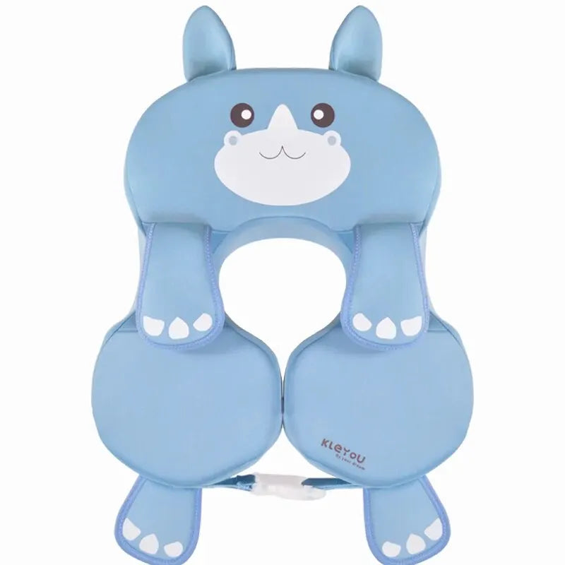 Safe and Secure Non-Inflatable Swim Ring for Toddlers