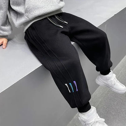 Boys' Comfortable Striped Pants