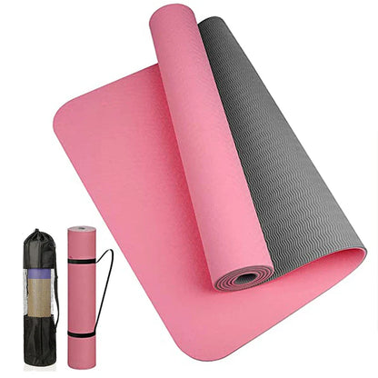 Comfortable and Durable Yoga Mat for Home Practice
