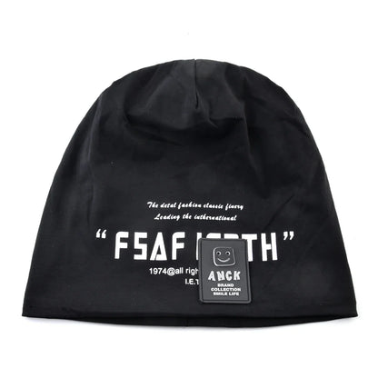 Men's Printed Beanie Hats