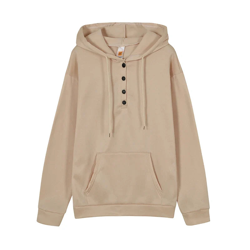 Cozy and Casual  Women's Hooded Sweatshirt