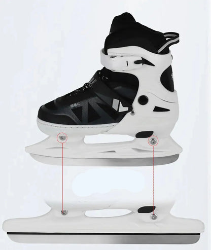 All-Season Ice & Inline Skates for Adults & Children Waterproof Non-Slip