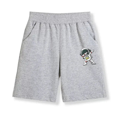 Boys' Athletic Shorts Astronaut Design