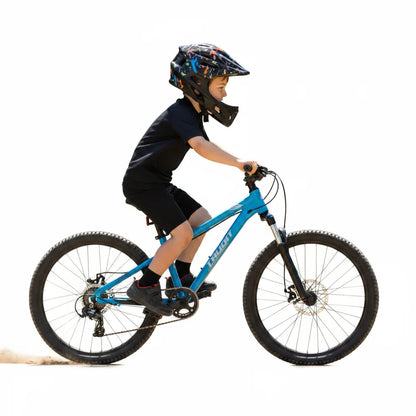 Kids Full-Face Bike Helmet: Adjustable & Lightweight