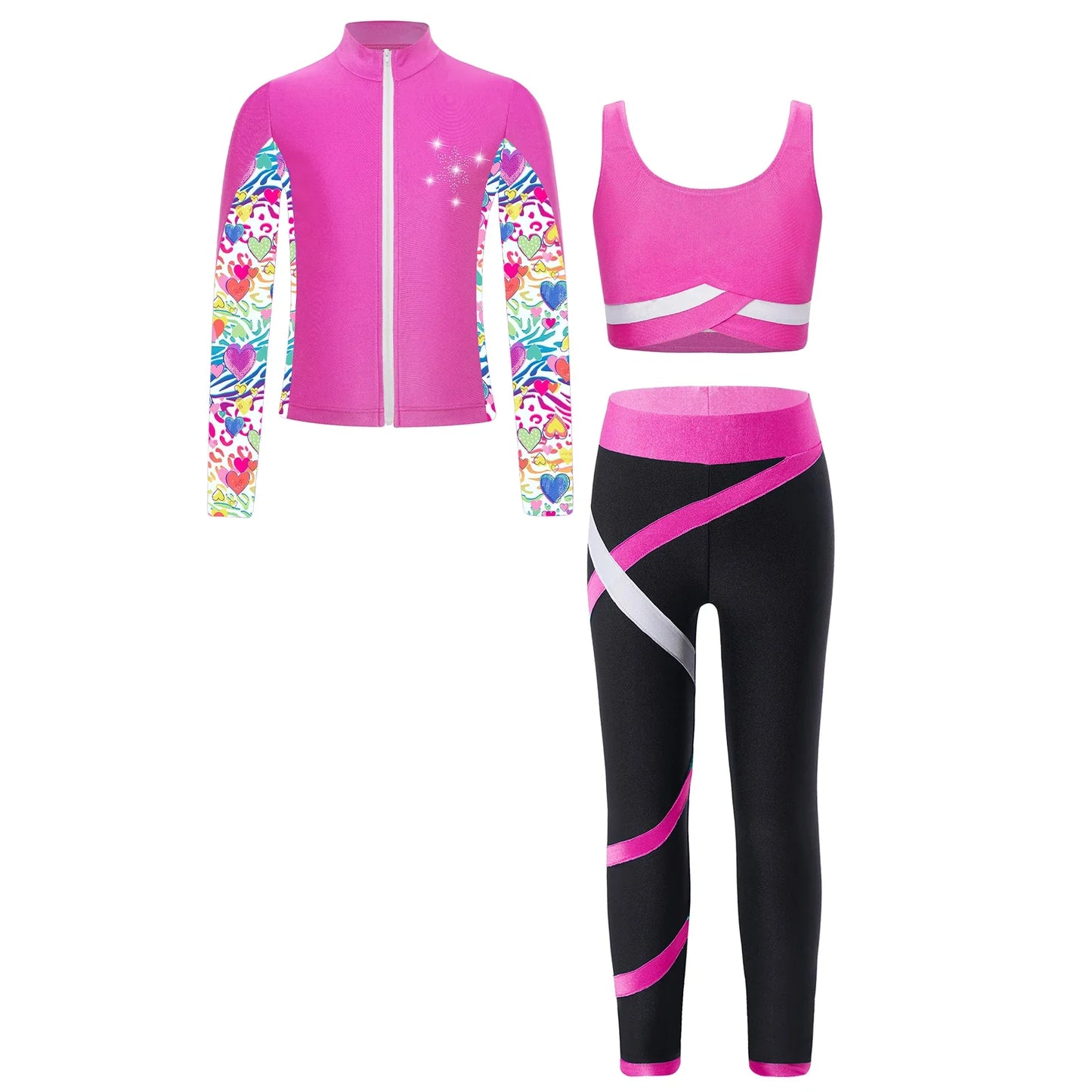 Kids' Figure Skating and Gymnastics Suits