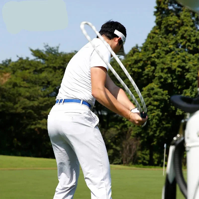 Indoor and Outdoor Golf Swing Training for Power and Precision