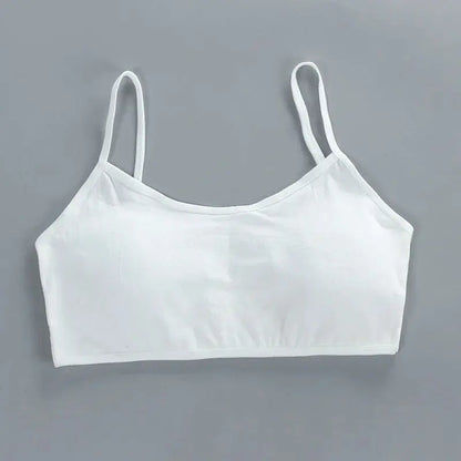 Girls Breathable Cotton Bras