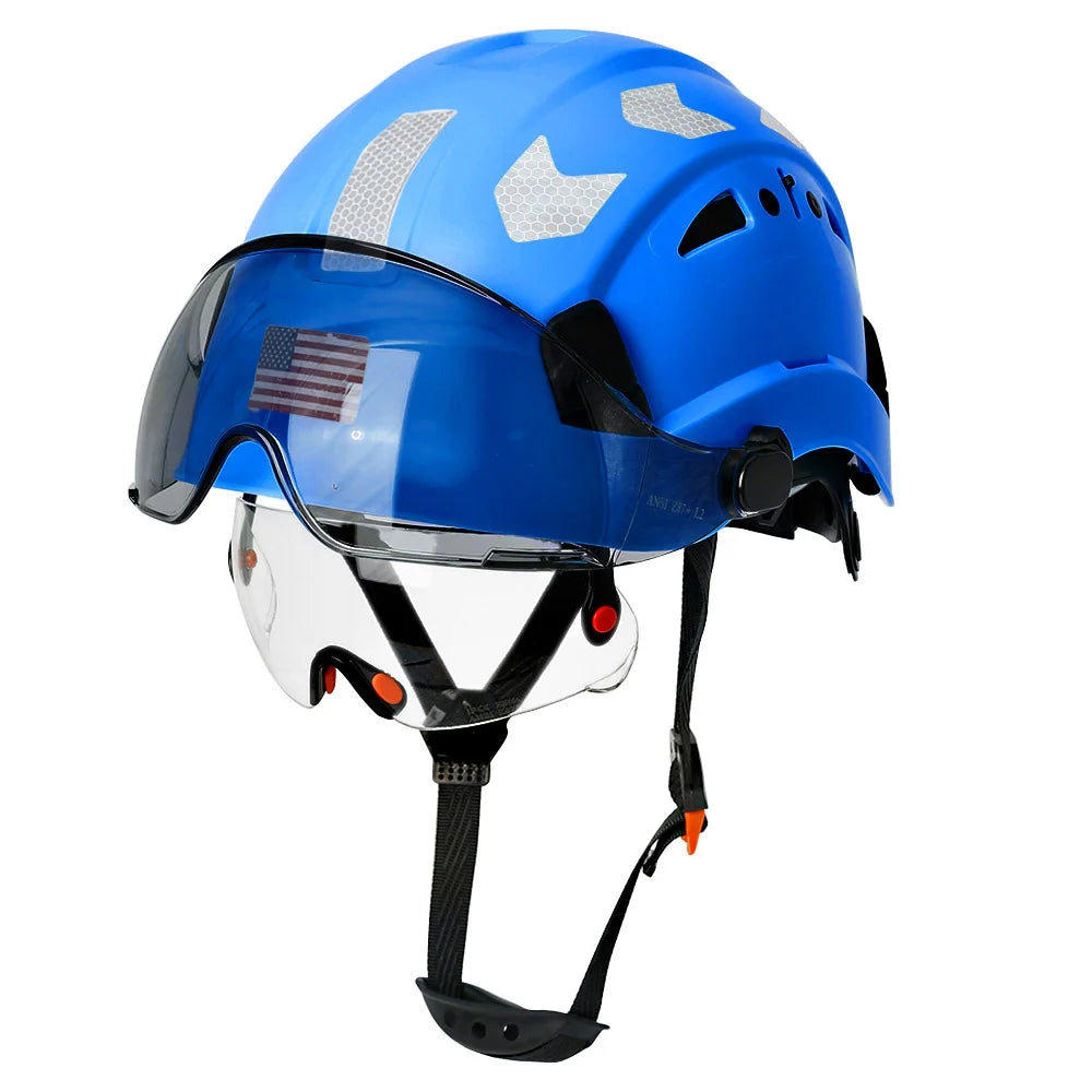 Enhanced Visibility: Reflective Safety Helmet