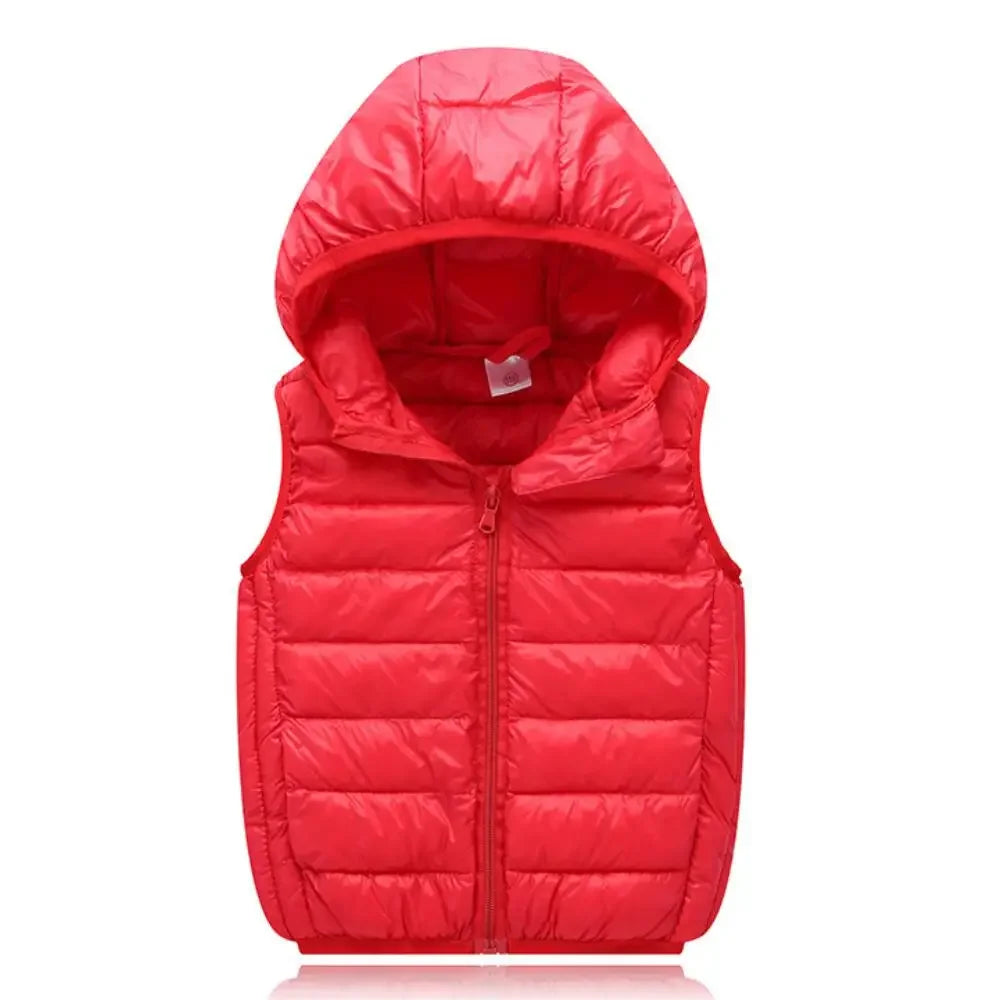 Winter Essentials Hooded Vests for Kids