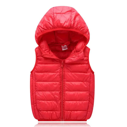 Winter Essentials Hooded Vests for Kids