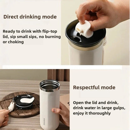350ml Vacuum Coffee Tumbler | Leakproof Stainless Steel Mug