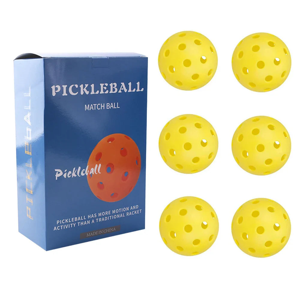 6 Pack PE Material Golf Hole Balls  High Elastic for Training