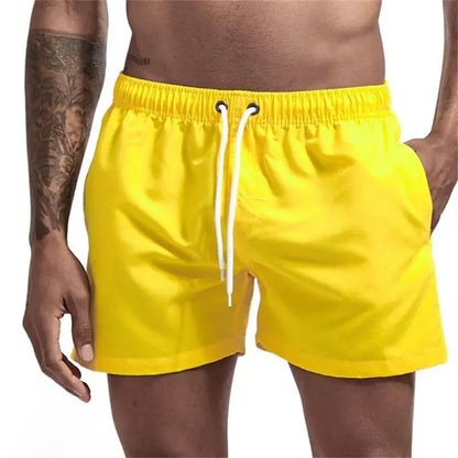 Men's Quick Dry Swim Trunks with Mesh Lining