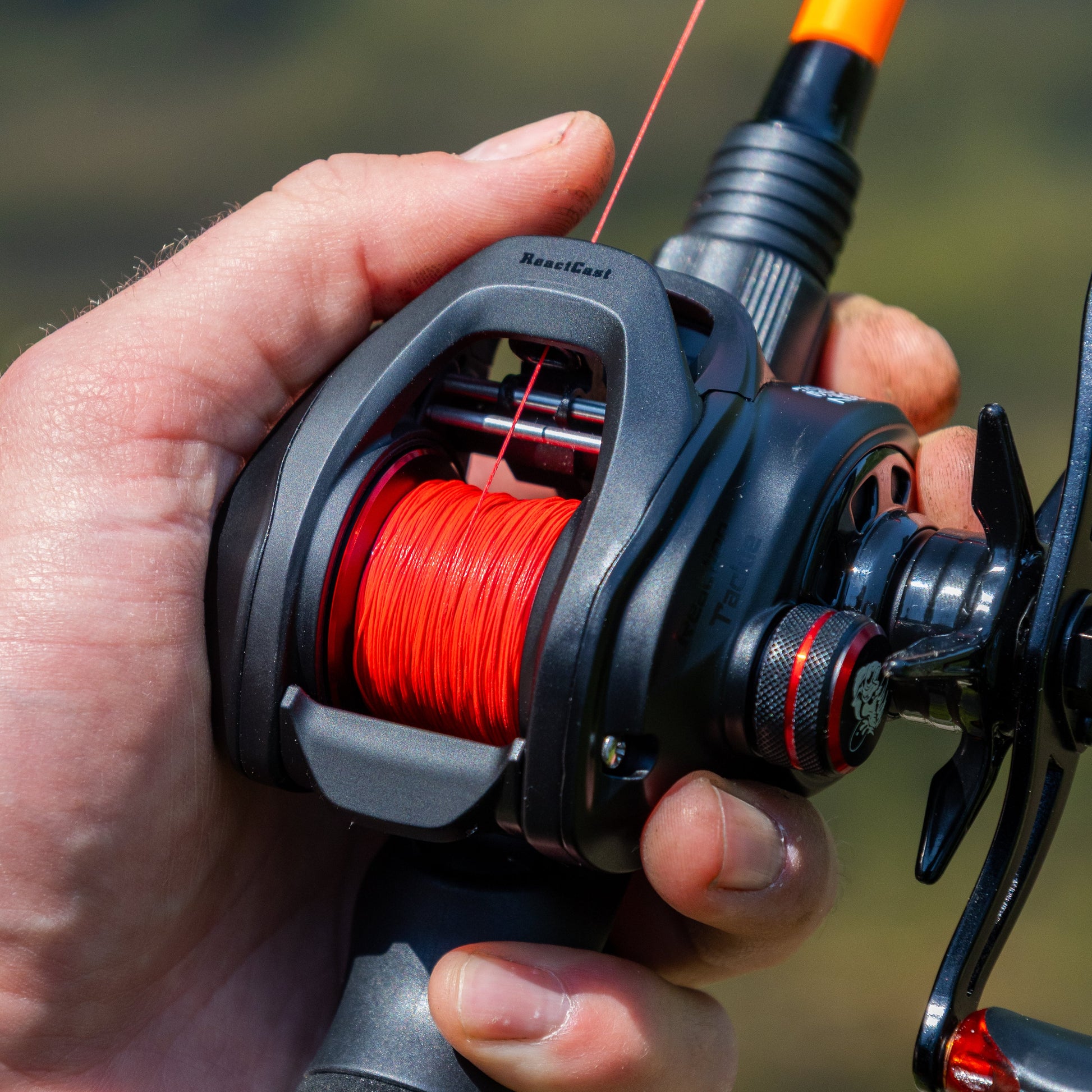 Reaction Tackle Baitcasting Fishing Reel – ReactCast Edition- High-Speed 7.3:1 Gear Ratio - New