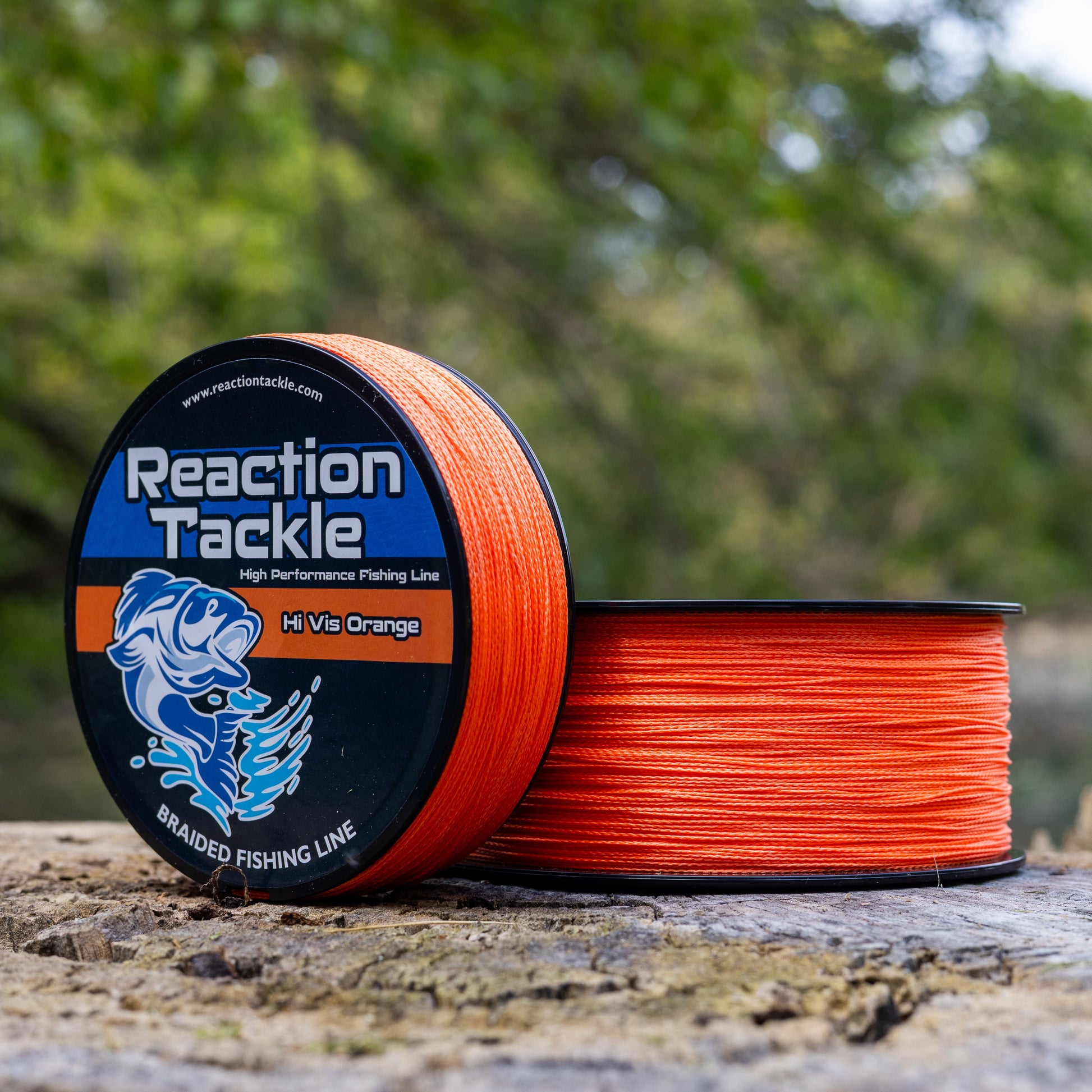 reaction tackle high performance braided fishing line Ice - 8 Strand Let your next fishing trip be a memorable one with Reaction Tackle. Reaction Tackle Braided Fishing Line