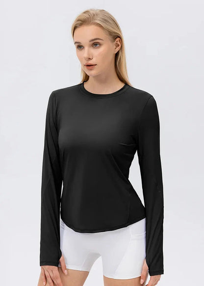 Women's Ice Silk Running & Yoga T-Shirt