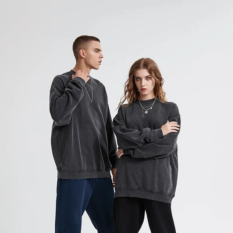 Classic Cotton Crewneck Sweatshirt