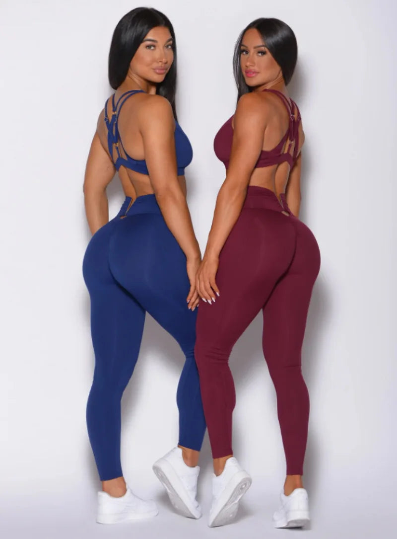 Yoga Set 2-Piece Seamless Workout Set