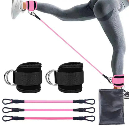Strengthen Your Legs with Ankle Strap Resistance Bands