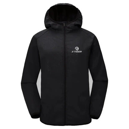 Windproof Jacket with Reflective Stripes