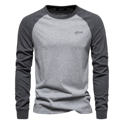 Casual Patchwork T Shirts for Men