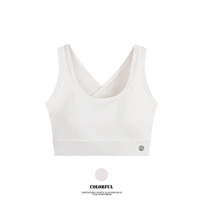 High Support Fitness Bra: Padded Gym & Running Top for Women