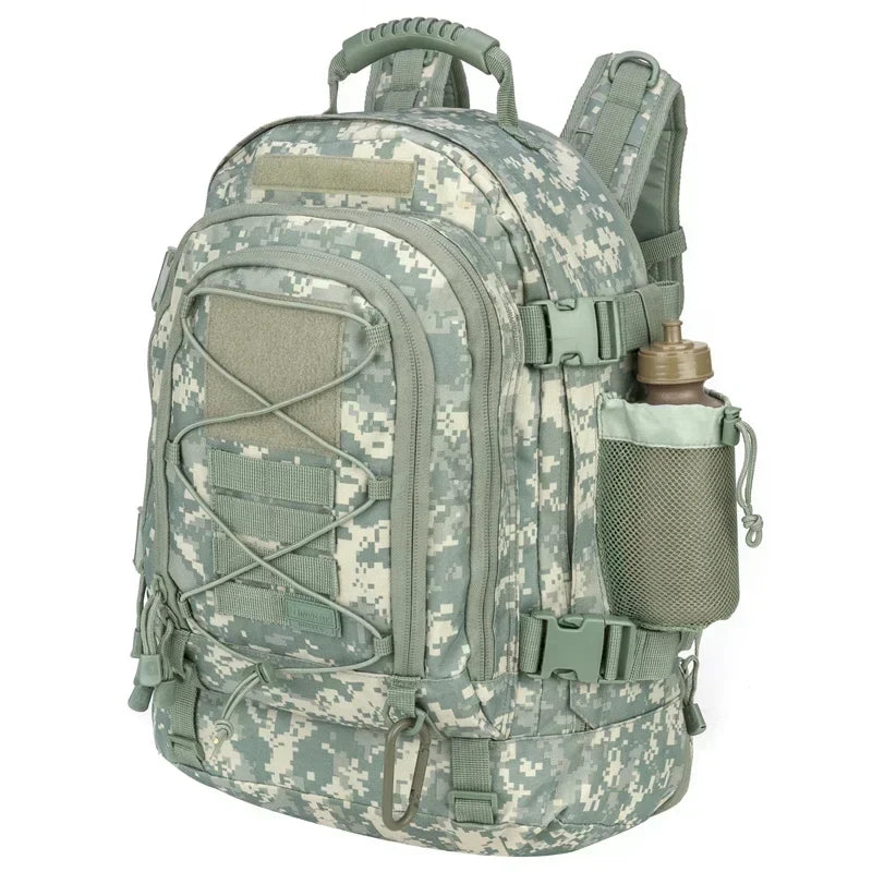 Tactical Military Backpack: Durable Hiking & Outdoor Travel Rucksack