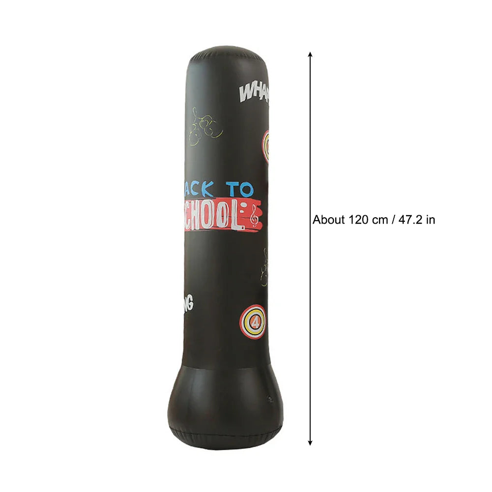 Inflatable Punching Bag for Kids' Fitness Training