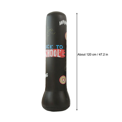 Inflatable Punching Bag for Kids' Fitness Training