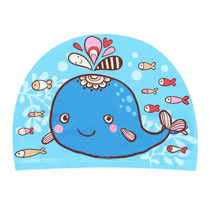 Cartoon Animal Swim Caps for Kids