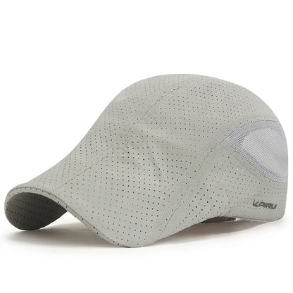 Adjustable Sun Protection Beret Cap