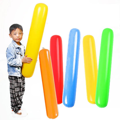 Family Fun 5 Color Inflatable Balloon Sticks