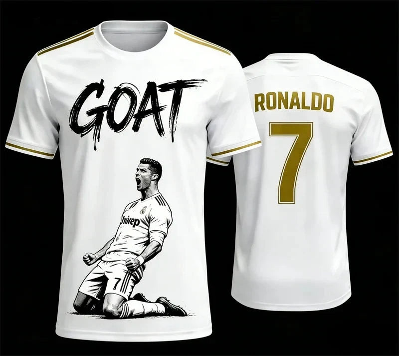 Ronaldo Quick-Dry Sport Jersey Men’s & Boys’ Summer T-Shirt