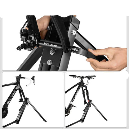 Pedal to Perfection Indoor Bike Trainer with Magnetic Resistance