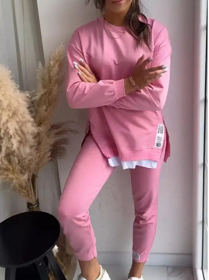 Effortless Chic  Women's 2 Piece Hoodie Set