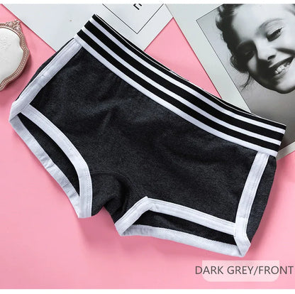 Comfortable Cotton Boxer Briefs for Women