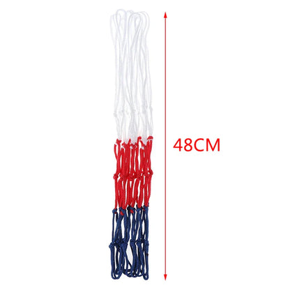 Durable Nylon Basketball Net  3 Color Universal Replacement