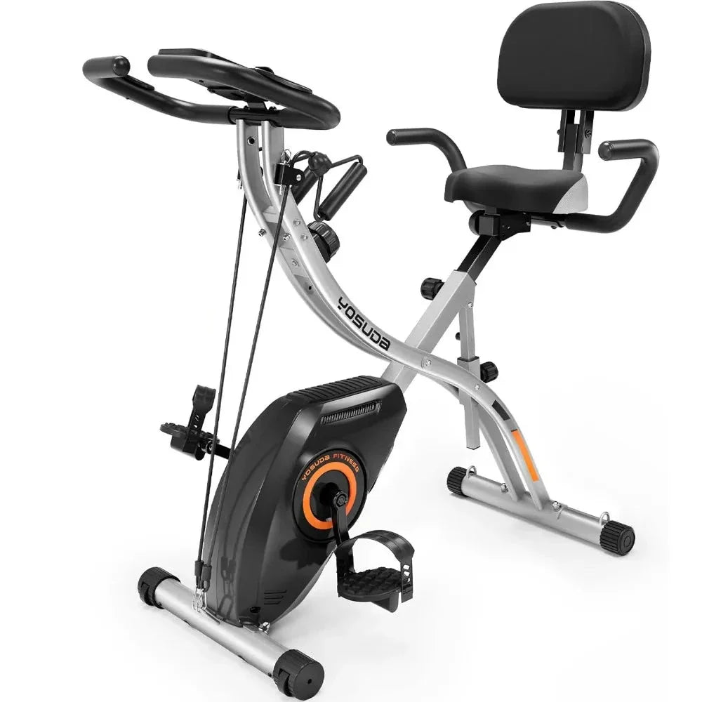 Portable and Powerful Folding Exercise Bike for Seniors