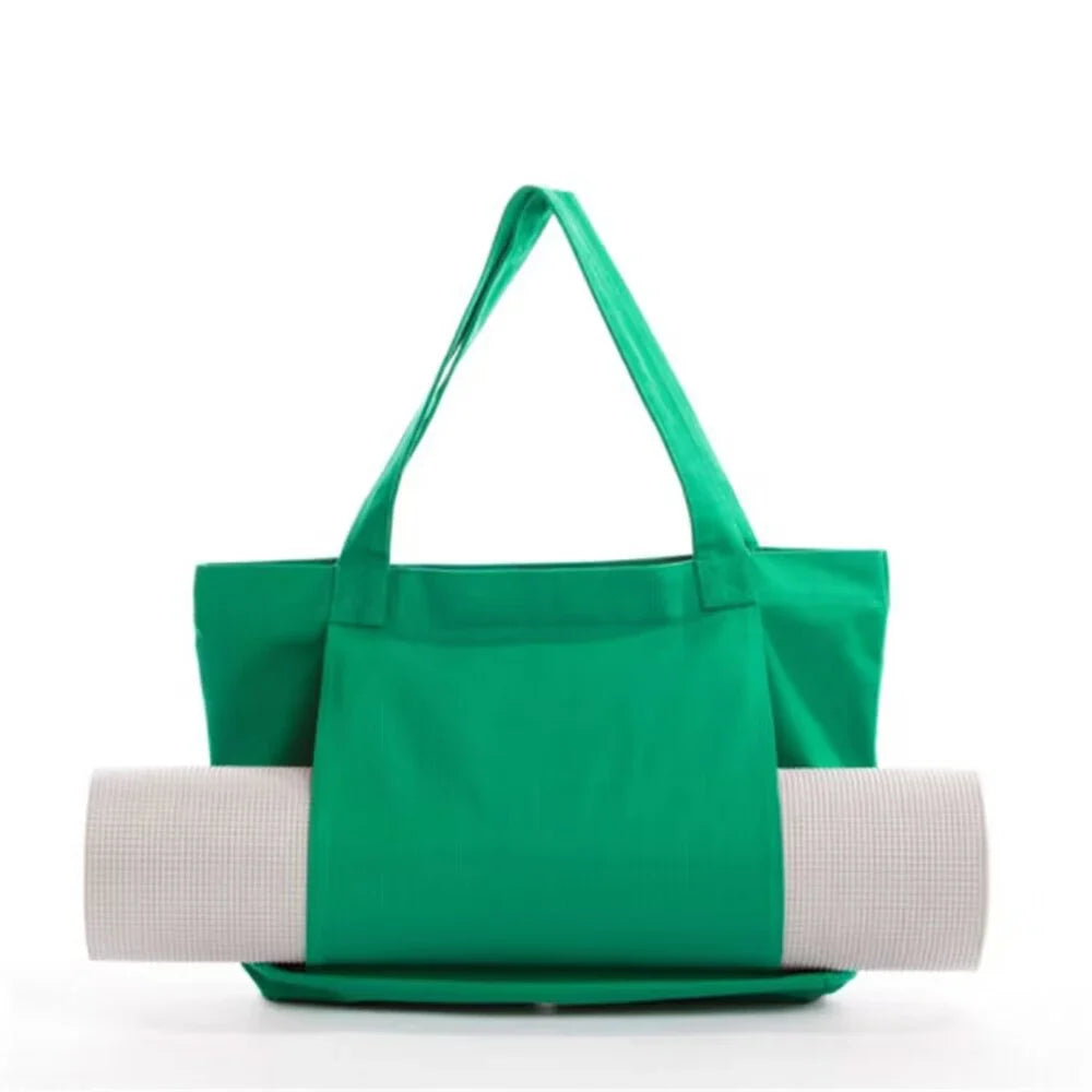 Yoga Bag Canvas Tote Sports & Pilates Mat Carrier for Travel & Gym