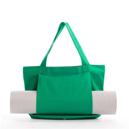 Yoga Bag Canvas Tote Sports & Pilates Mat Carrier for Travel & Gym