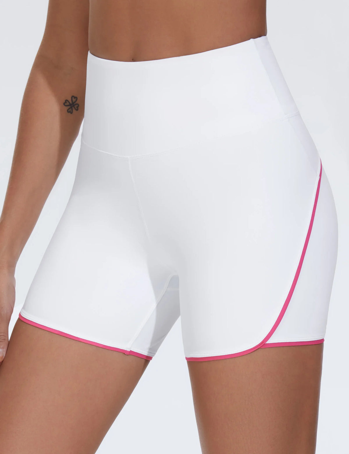Women's High-Waisted Running & Yoga Dolphin Shorts