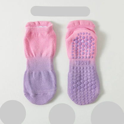 Non Slip Yoga Socks with Towel Grip