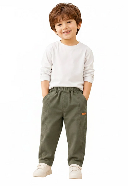 Kids Cotton Casual Pants & Capris Spring Baby Clothes