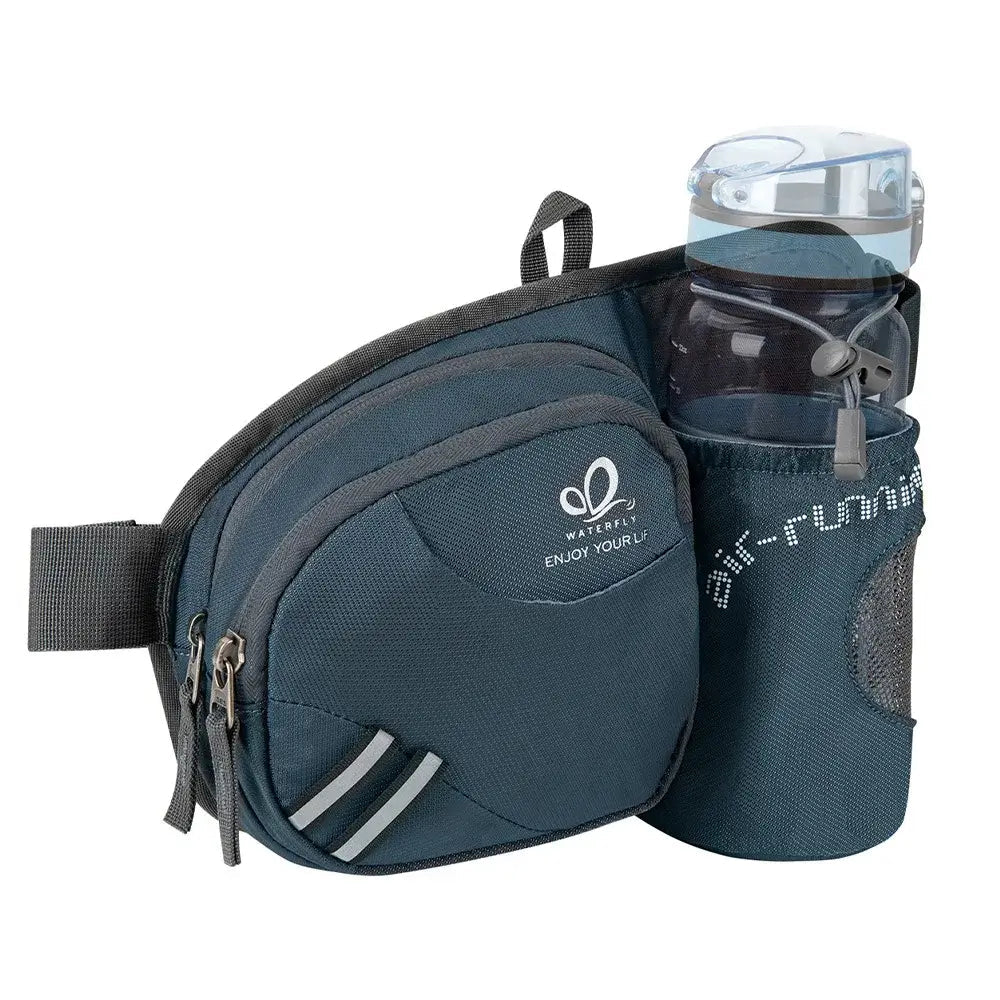 Hiking Waist Bag with Water Bottle Holder Running & Travel