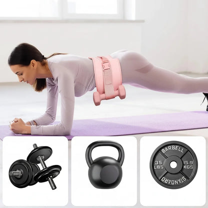Widen & Thickened Hip Thrust Belt for Dumbbells & Plates