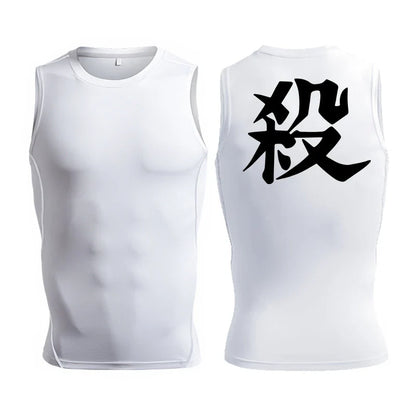 Men's Anime Inspired Compression Tank
