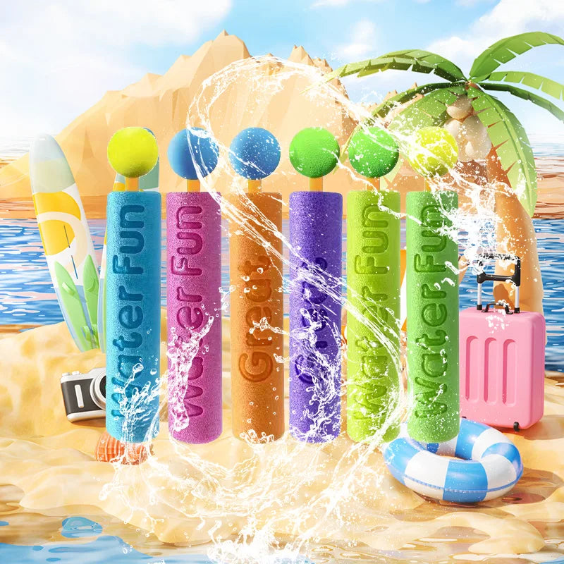 Splash-tastic Summer Adventures 10 Foam Water Gun Blasters for Kids